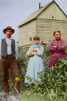 Colorized photo