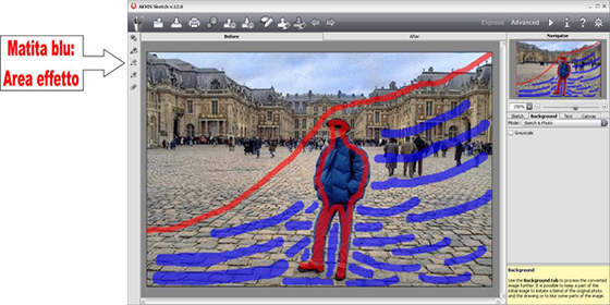 Drawing Area (Blue Pencil)