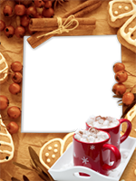 Bilderrahmen : Lebkuchenpaket