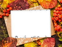 Bilderrahmen : Goldener Herbst