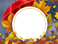 Bilderrahmen : Goldener Herbst