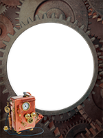 Bilderrahmen : Steampunk-Paket