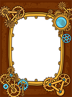 Bilderrahmen : Steampunk-Paket