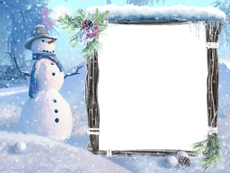 Bilderrahmen : Winterpaket
